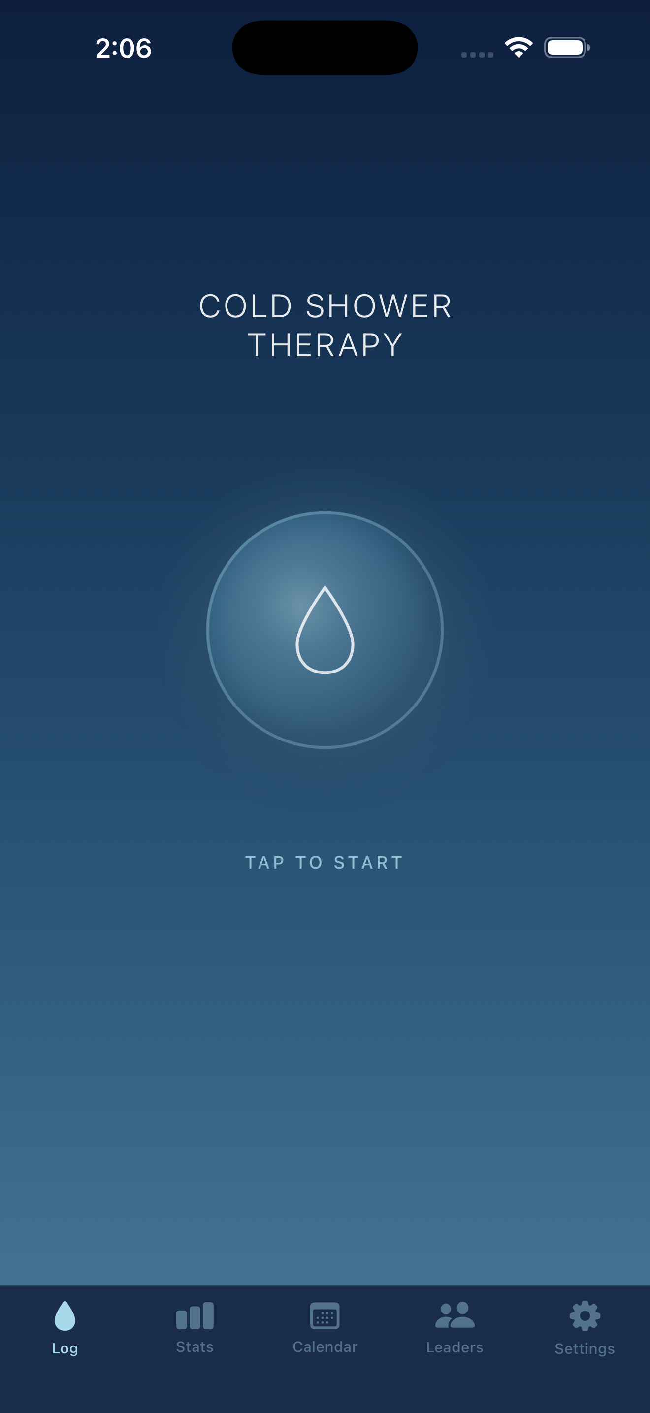 Cold Shower Therapy App